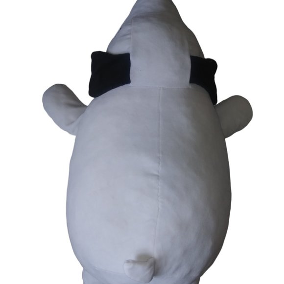 White and Black Puppy Dog Super Soft Squishy Stuffed Animal Beagle Plush Large - Picture 3 of 13